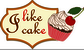 I like cake   -      .