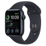 Apple Watch SE 2023 44mm Midnight Aluminium Case, Midnight Sport Band (M/L)