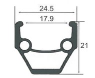  24" HLQC-02AB 14G36 ., , ./330133