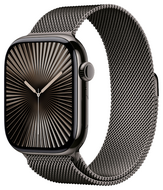 Apple Watch Series 10 46mm Slate Titanium,  Milanese Loop   , M/L