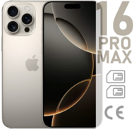  Apple iPhone 16 Pro Max 1Tb, Dual nano Sim, Natural Titanium