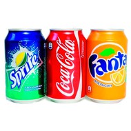   Coca-Cola/Fanta/Sprite 0,33