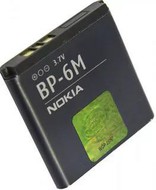  BP-6M  Nokia 3250, 6133, 6151, 6233, 6234, 6280, 6288, 9300, 9300i, N73, N77, N93