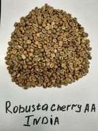     India Robusta cherry AA Screen 18 washed   50 .