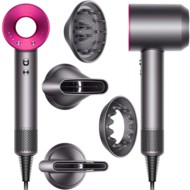  Dyson Supersonic HD07, Bright Nickel/Fuchsia