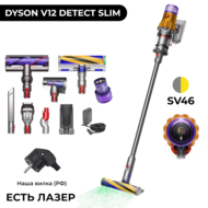  Dyson V12 Detect Slim Absolute (SV46), yellow/nickel 448884-01 EU (. )