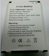   highscreen Alpha R 4000 mAh